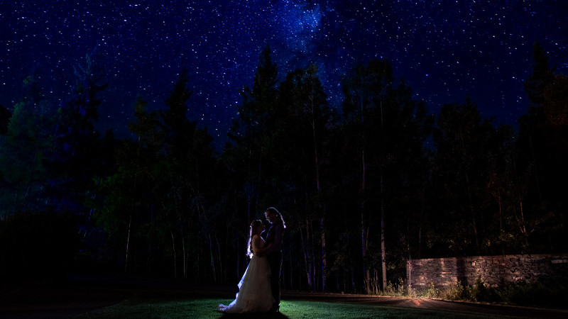 Astrophotography Meets Wedding Photography